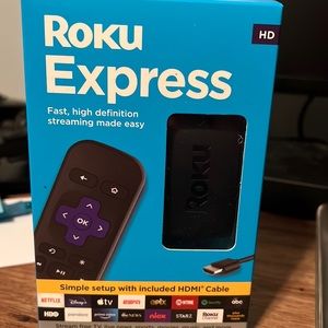 Roku Express HD new in sealed box. Never been opened